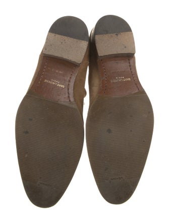 Saint Laurent Suede Chelsea Boots