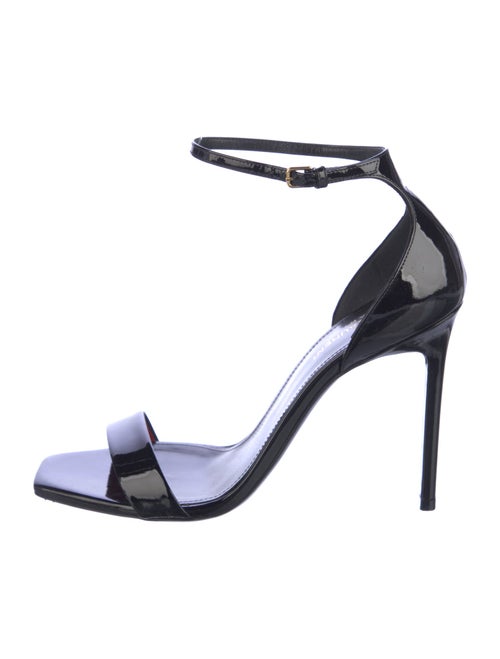 Saint Laurent Patent Leather Sandals