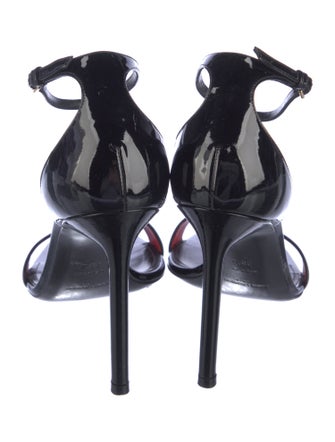 Saint Laurent Patent Leather Sandals