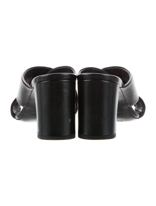 Saint Laurent Leather Slides