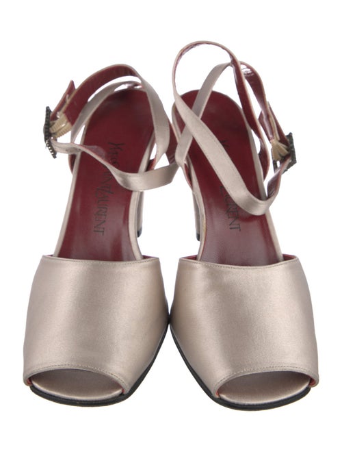 Saint Laurent Satin Sandals