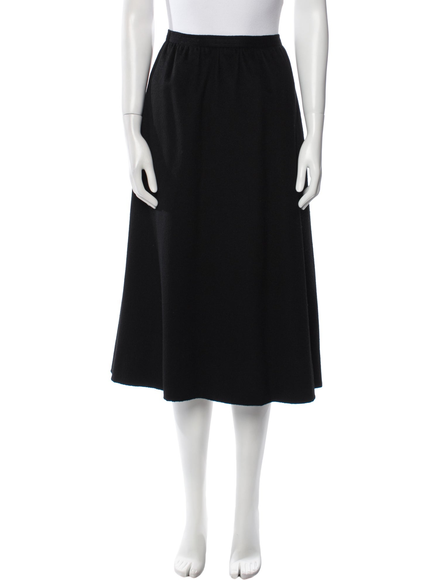 Yves Saint Laurent Rive Gauche Vintage Midi Length Skirt