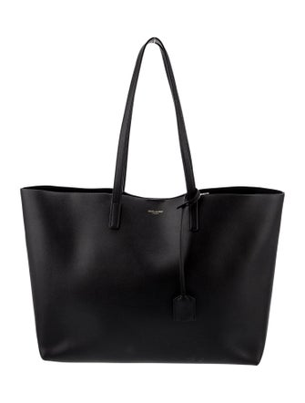 Saint Laurent Leather Tote East West