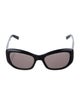 Saint Laurent Square Tinted Sunglasses