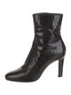 Saint Laurent Embossed Leather Boots