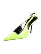 Saint Laurent Patent Leather Slingback Pumps