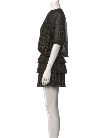 Saint Laurent Silk Mini Dress