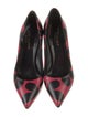 Saint Laurent Leather Printed Pumps