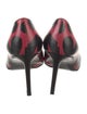 Saint Laurent Leather Printed Pumps