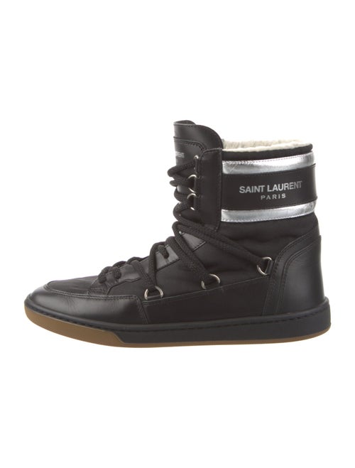 Saint Laurent Mesh Wedge Sneakers