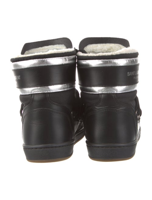 Saint Laurent Mesh Wedge Sneakers