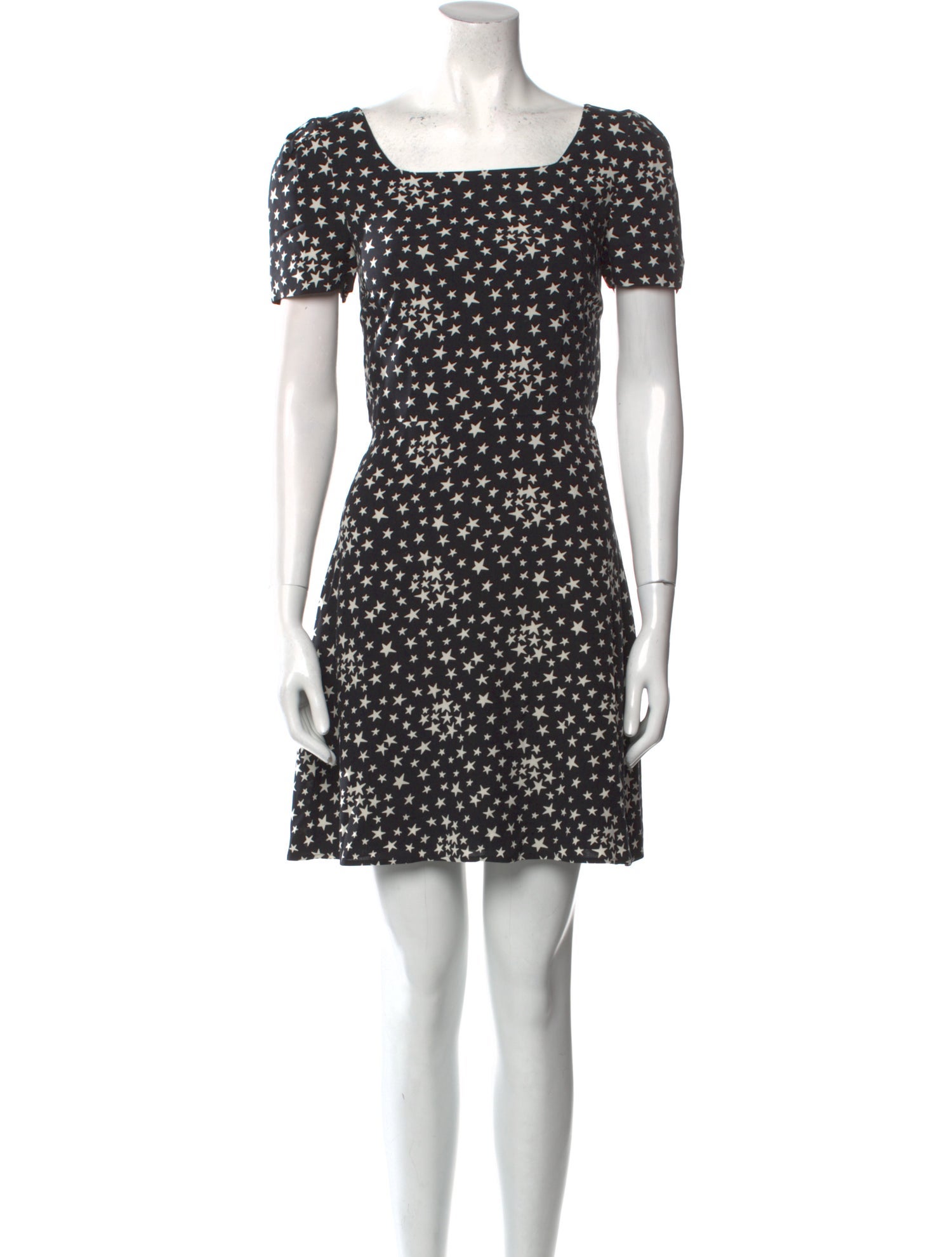 Saint Laurent Printed Mini Dress