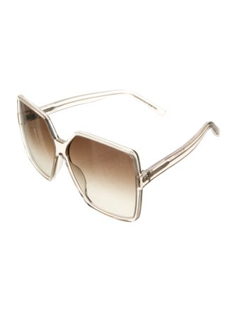 Saint Laurent Square Gradient Sunglasses