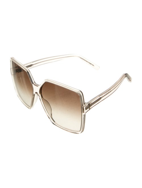 Saint Laurent Square Gradient Sunglasses