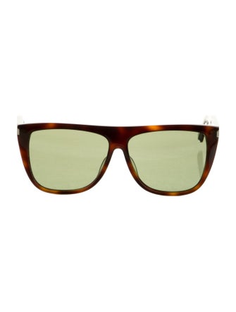 Saint Laurent Oversize Gradient Sunglasses
