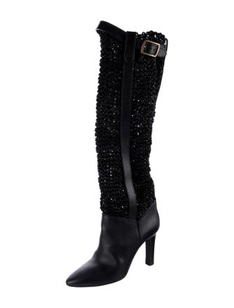 Saint Laurent Leather Boots