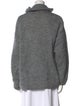Saint Laurent Mohair Turtleneck Sweater