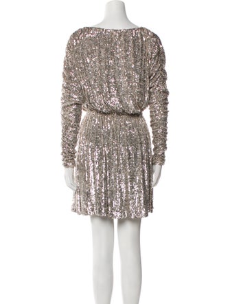 Saint Laurent Sequin Mini Dress