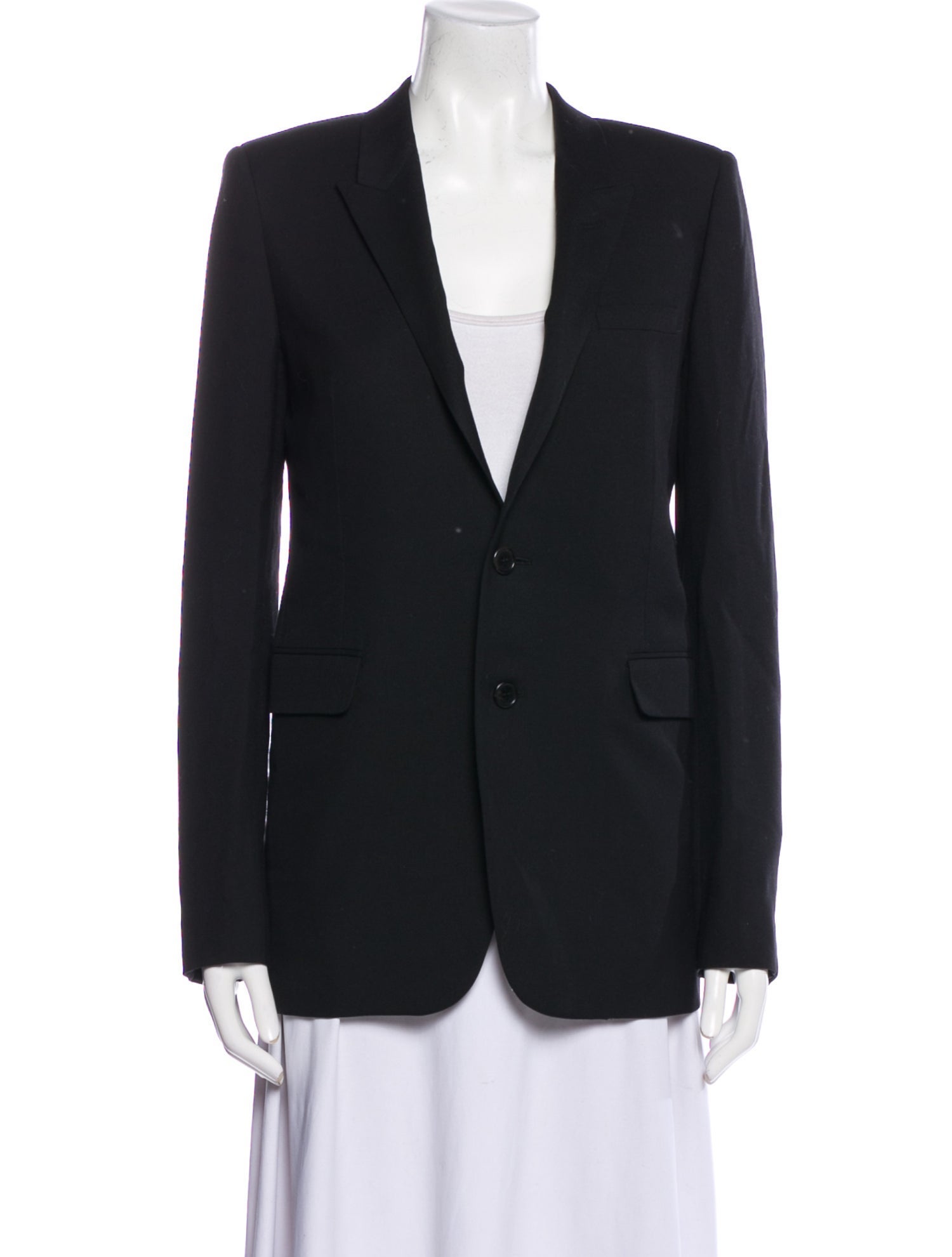 Saint Laurent Virgin Wool Blazer