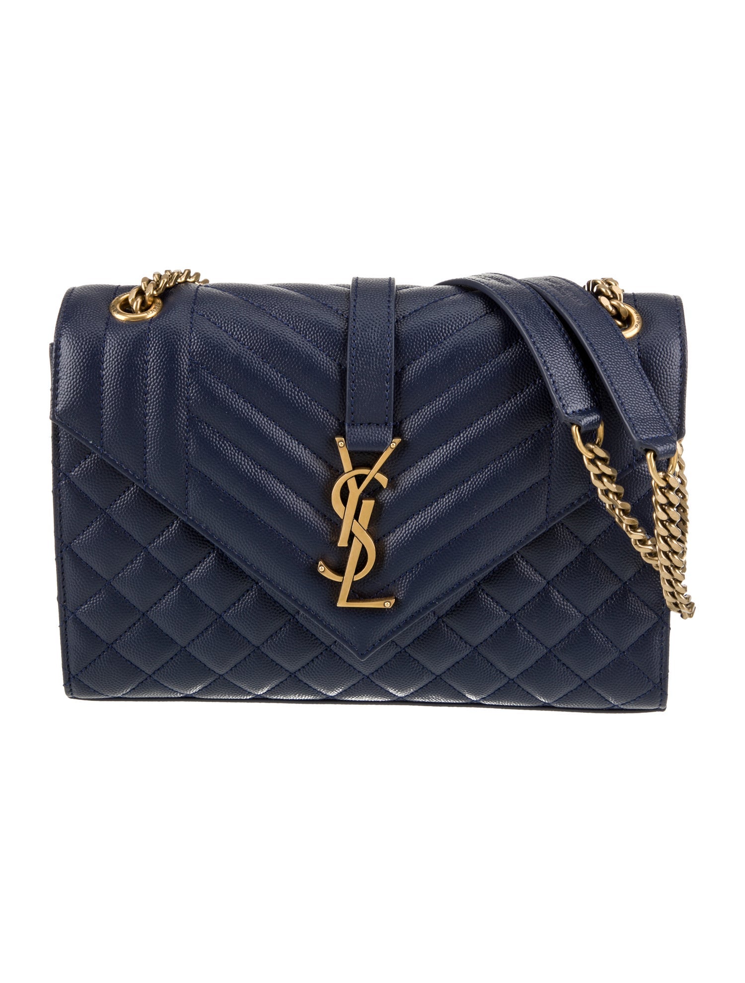 Saint Laurent Quilted Envelope Medium
