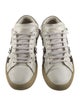Saint Laurent Leather Printed Sneakers
