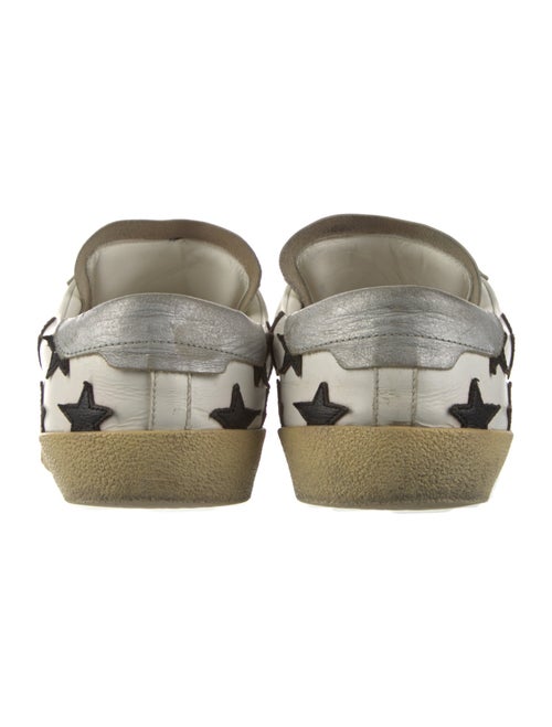 Saint Laurent Leather Printed Sneakers