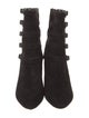 Saint Laurent Suede Lace-Up Boots