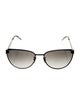 Saint Laurent Oversize Gradient Sunglasses