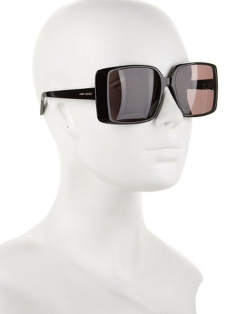 Saint Laurent Square Tinted Sunglasses
