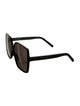 Saint Laurent Square Tinted Sunglasses