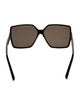 Saint Laurent Square Tinted Sunglasses