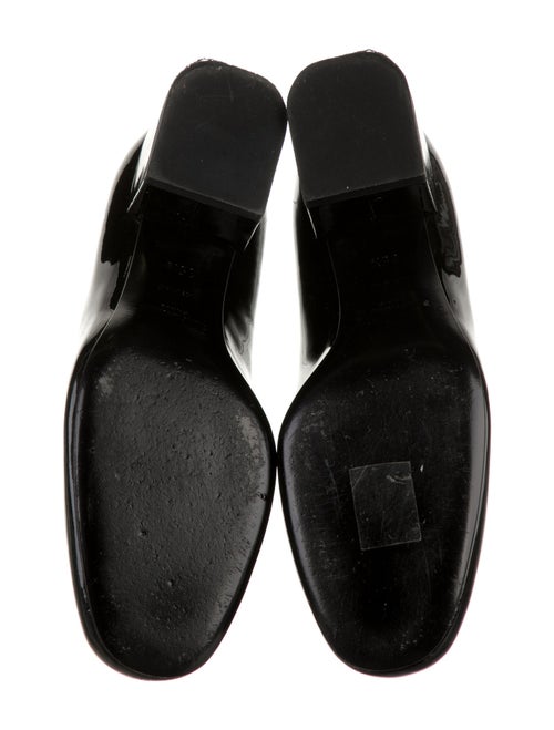 Saint Laurent Patent Leather Tassel Accents Pumps