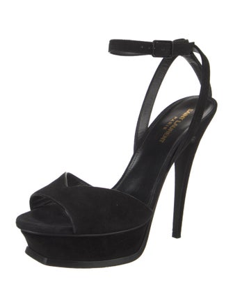 Saint Laurent Suede Sandals