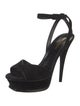 Saint Laurent Suede Sandals