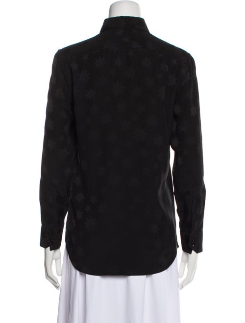 Saint Laurent 2015 Long Sleeve Button-Up Top