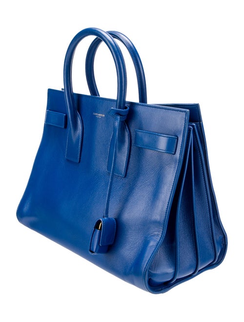 Saint Laurent Leather Sac De Jour Small