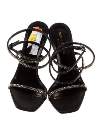 Saint Laurent Crystal Sandals