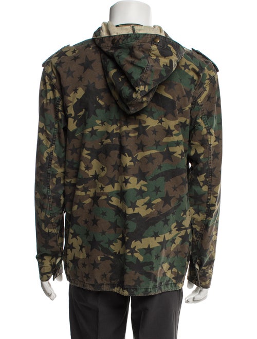 Saint Laurent 2017 Star Camo Utility Jacket