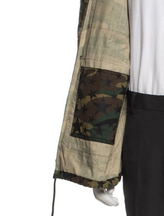 Saint Laurent 2017 Star Camo Utility Jacket