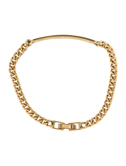 Saint Laurent Baptism ID Bar Bracelet
