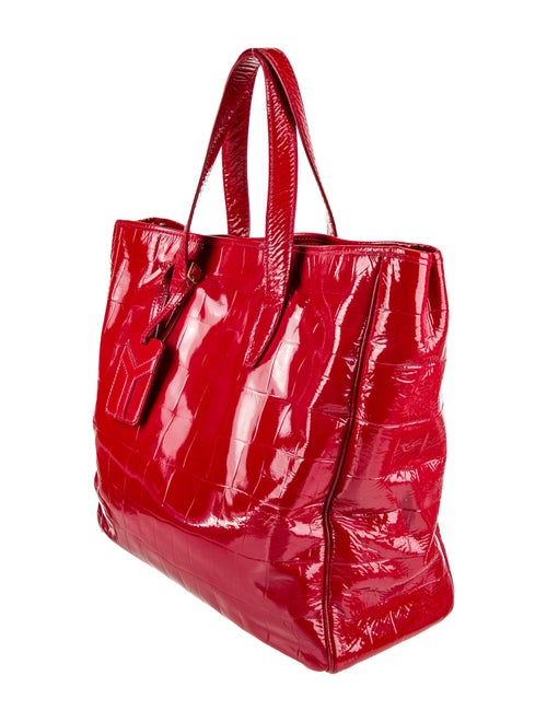 Yves Saint Laurent Patent Leather Tote
