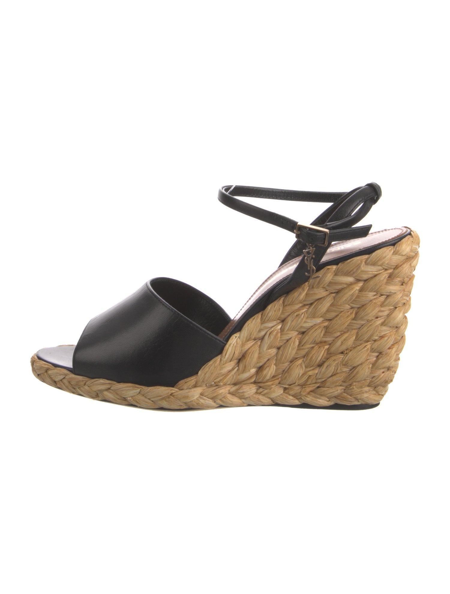 Saint Laurent Leather Espadrilles