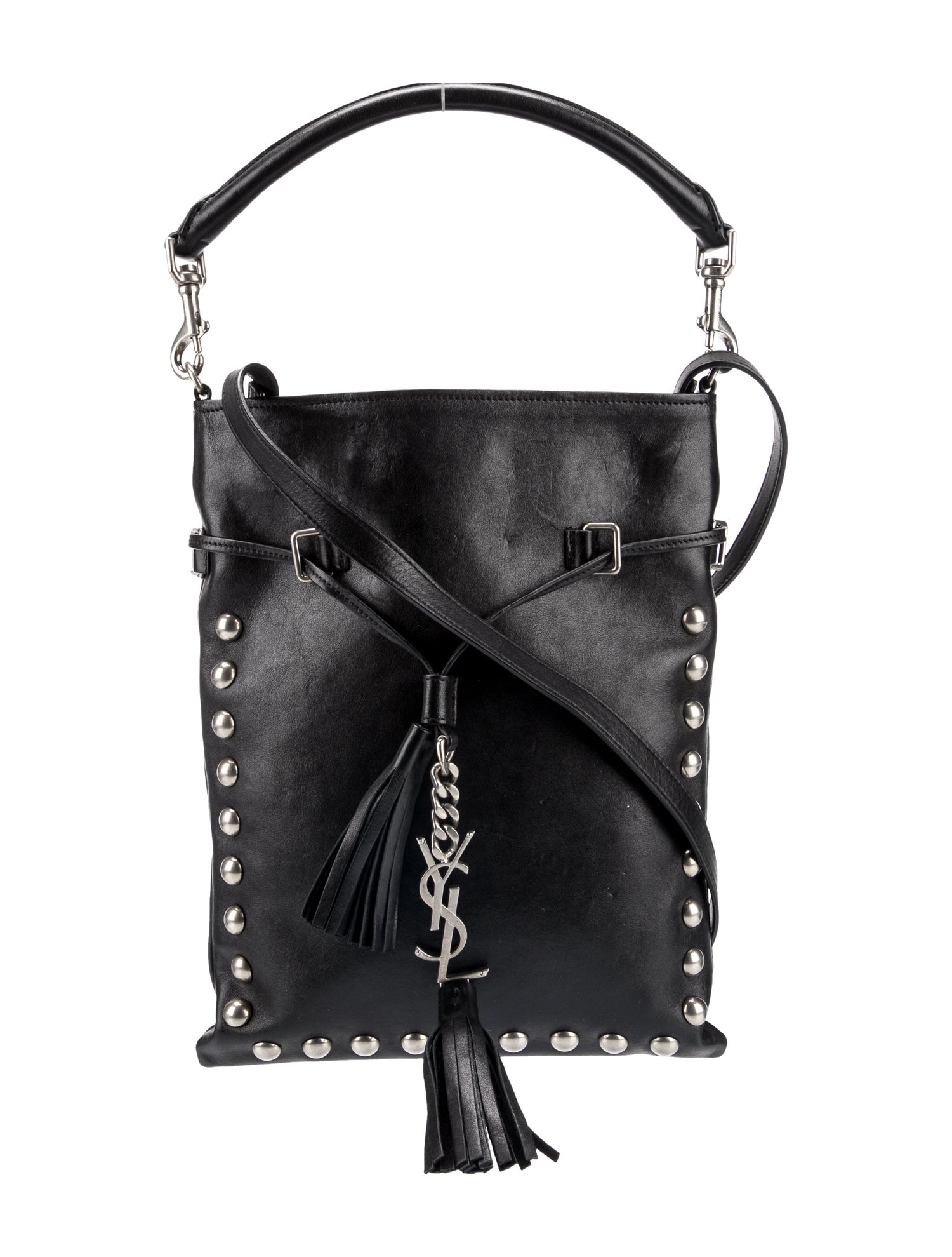 Saint Laurent Leather Cassandre