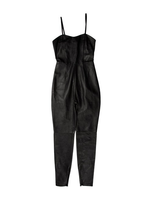 Saint Laurent Square Neckline Jumpsuit