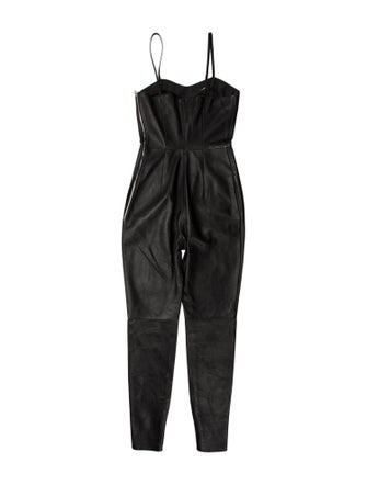 Saint Laurent Square Neckline Jumpsuit