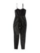Saint Laurent Square Neckline Jumpsuit