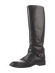 Saint Laurent Leather Riding Boots