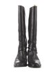 Saint Laurent Leather Riding Boots
