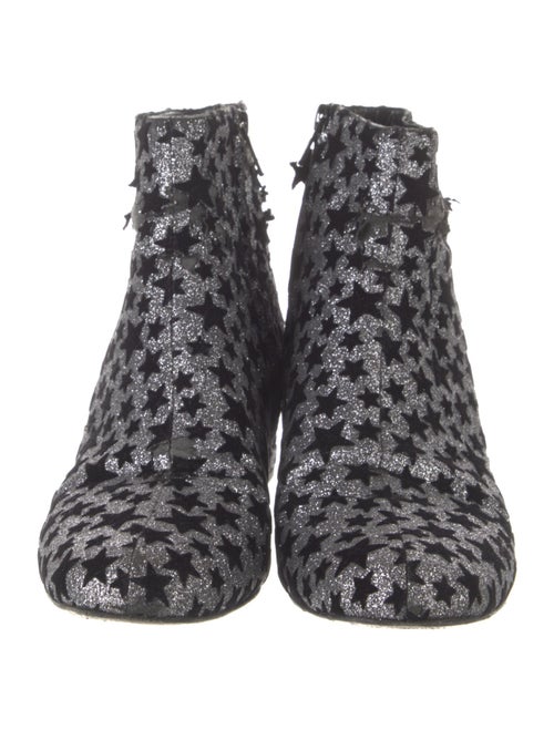 Saint Laurent Metal Printed Boots