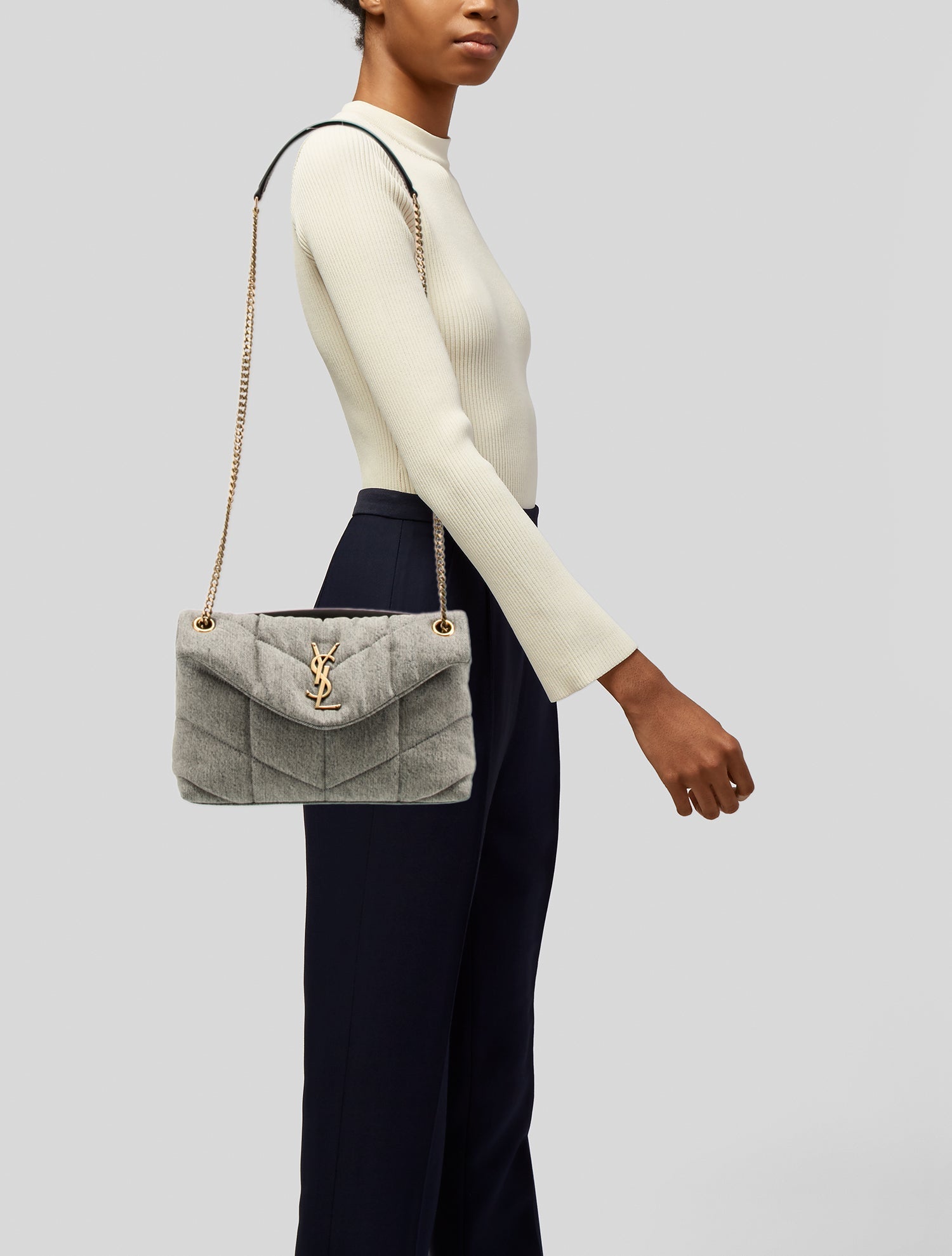 Saint Laurent Quilted LouLou Small 2022